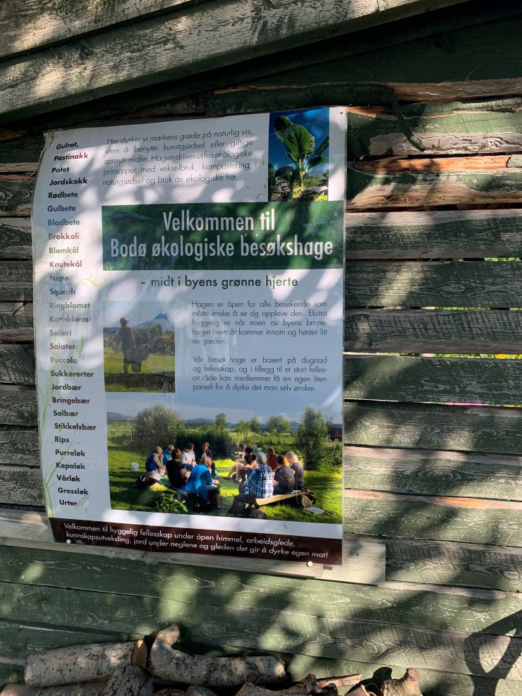 Bodø økologiske besøkshage. Foto: Ingrid Roaldsen, Statsforvalteren i Nordland